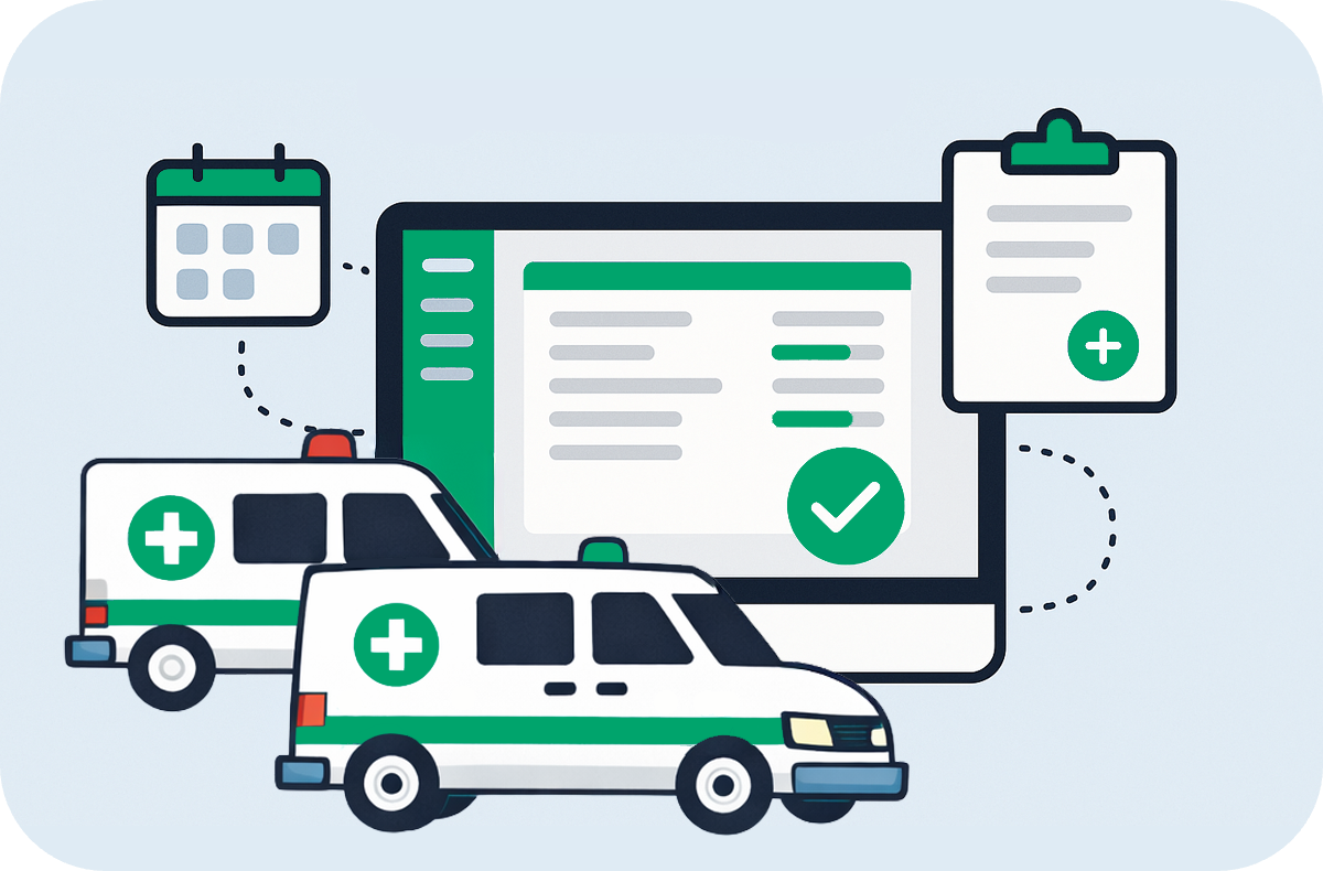 Caladis – Software für Krankentransport & Rettungsdienste